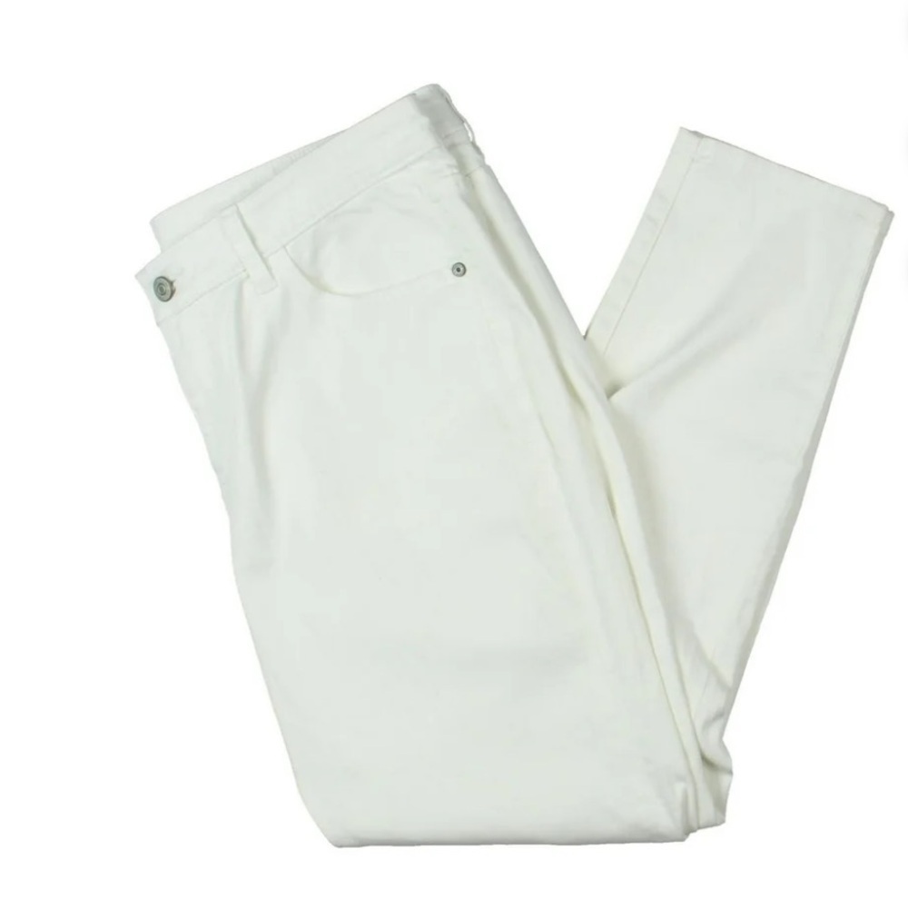 Tommy Bahama Womens Ana Twill Denim Ankle Jeans